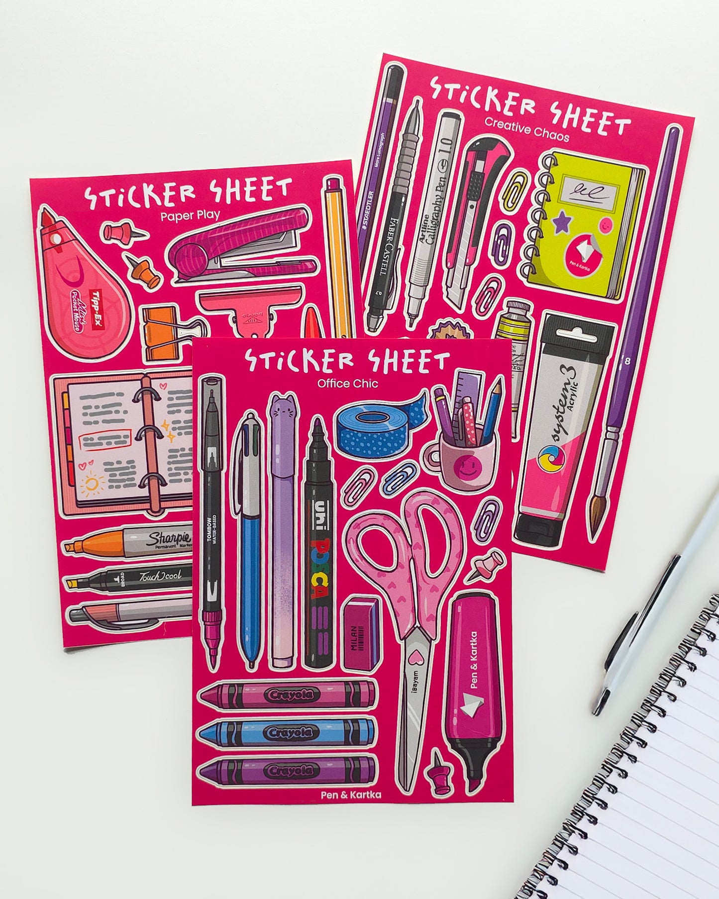 Sticker Sheet - OFFICE CHIC