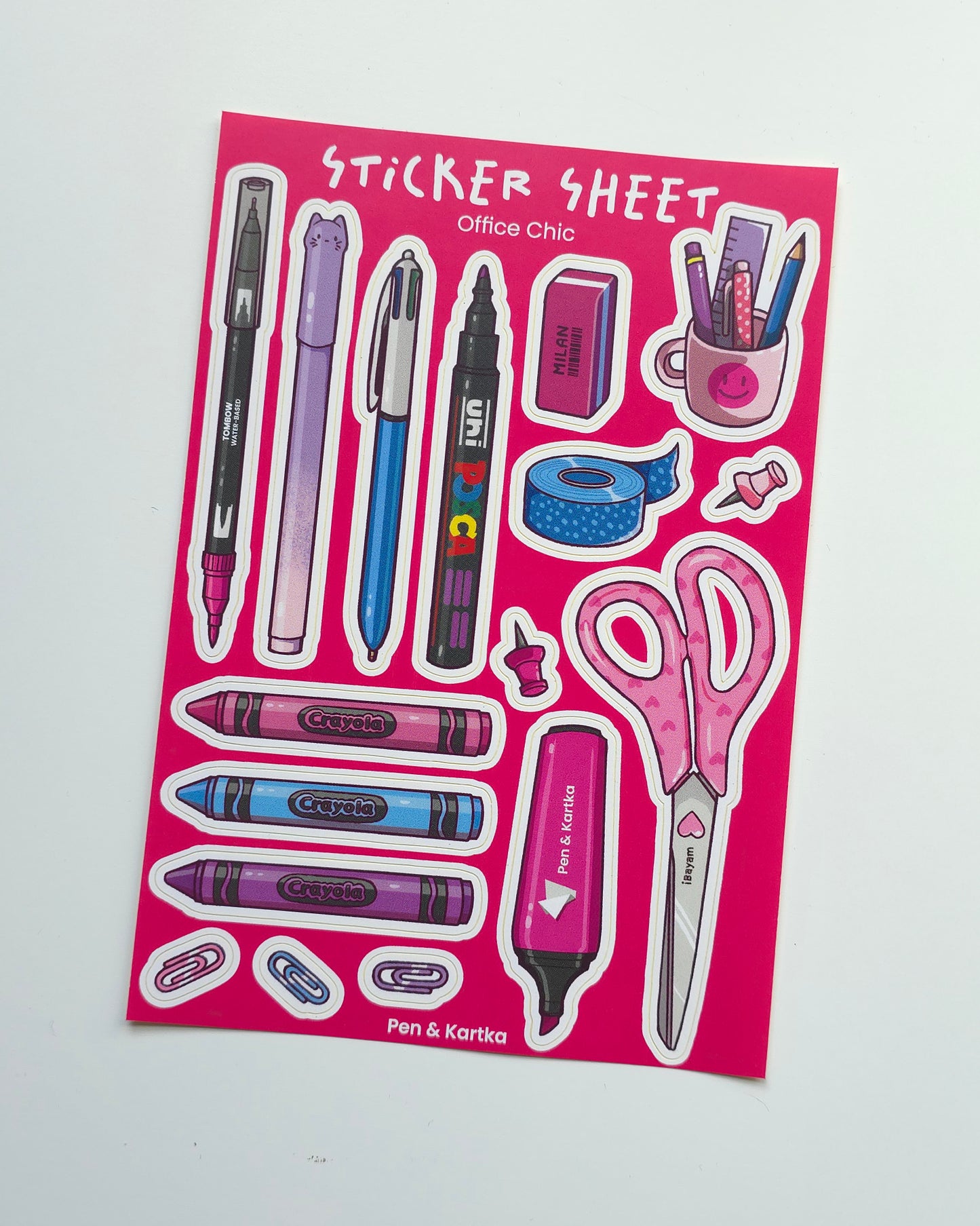 Sticker Sheet - OFFICE CHIC