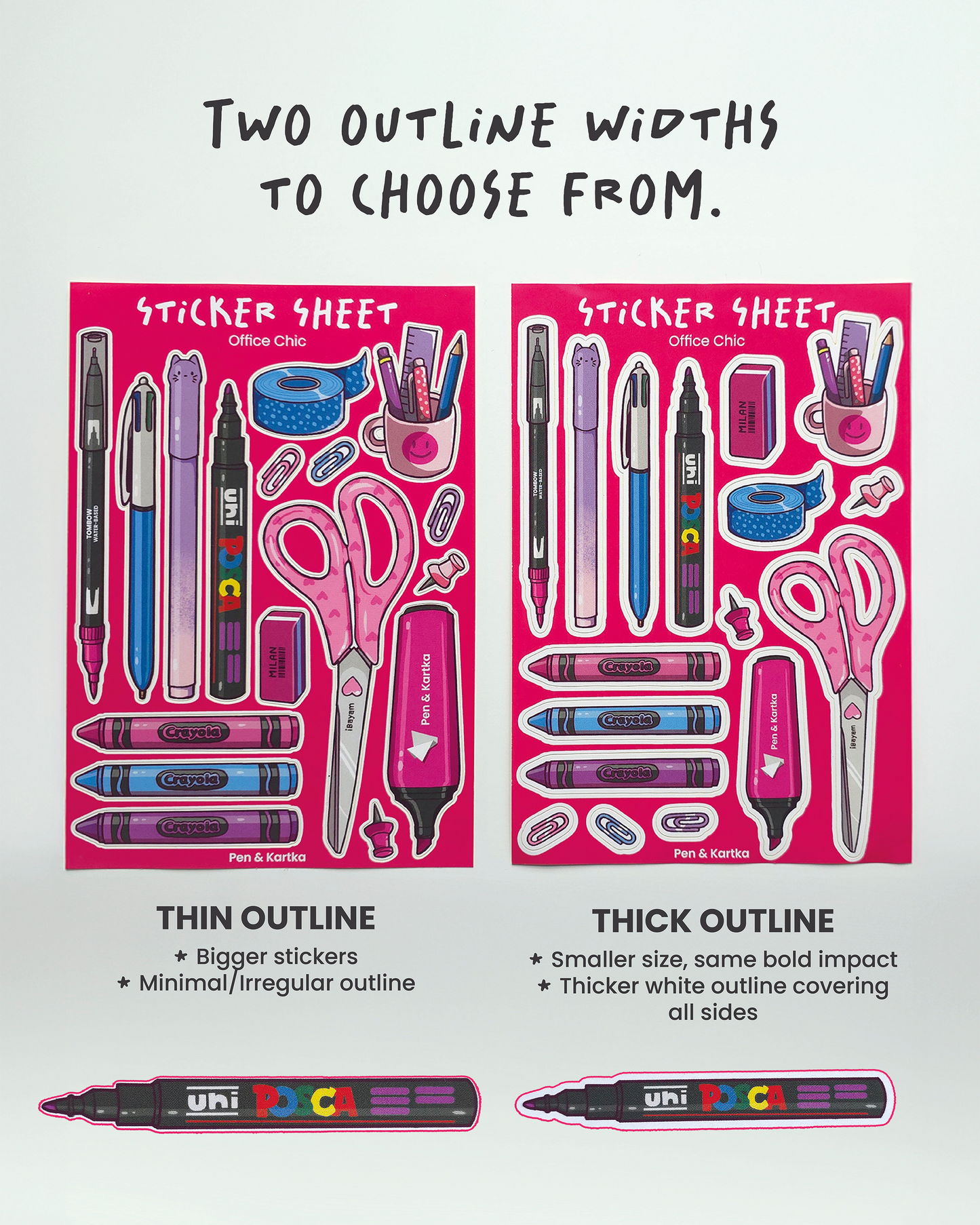 Sticker Sheet - OFFICE CHIC