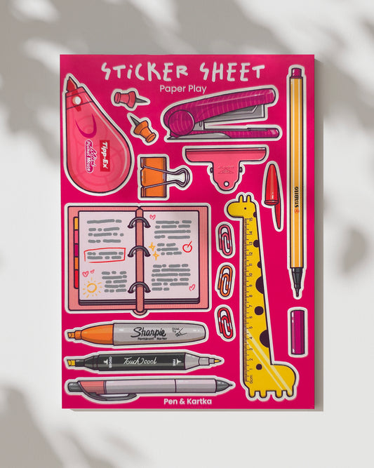 Sticker Sheet - PAPER PLAY