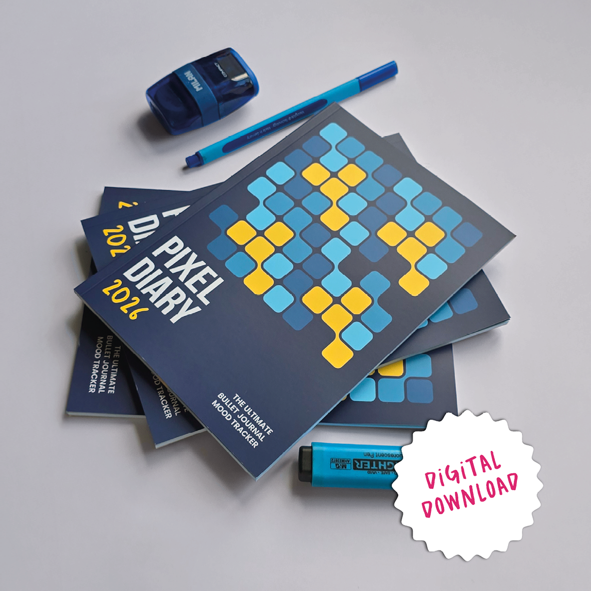 Pixel Diary - DIGITAL DOWNLOAD