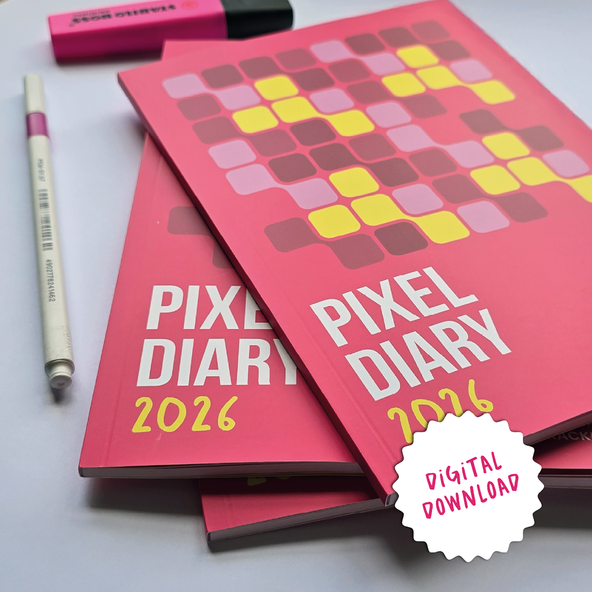 Pixel Diary - DIGITAL DOWNLOAD