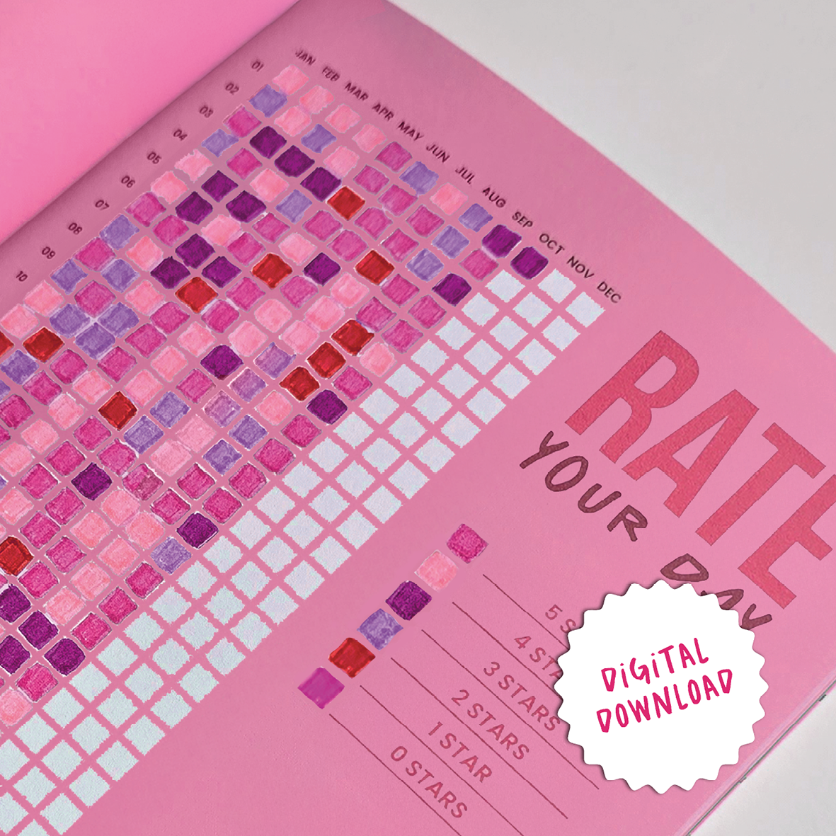 Pixel Diary - DIGITAL DOWNLOAD