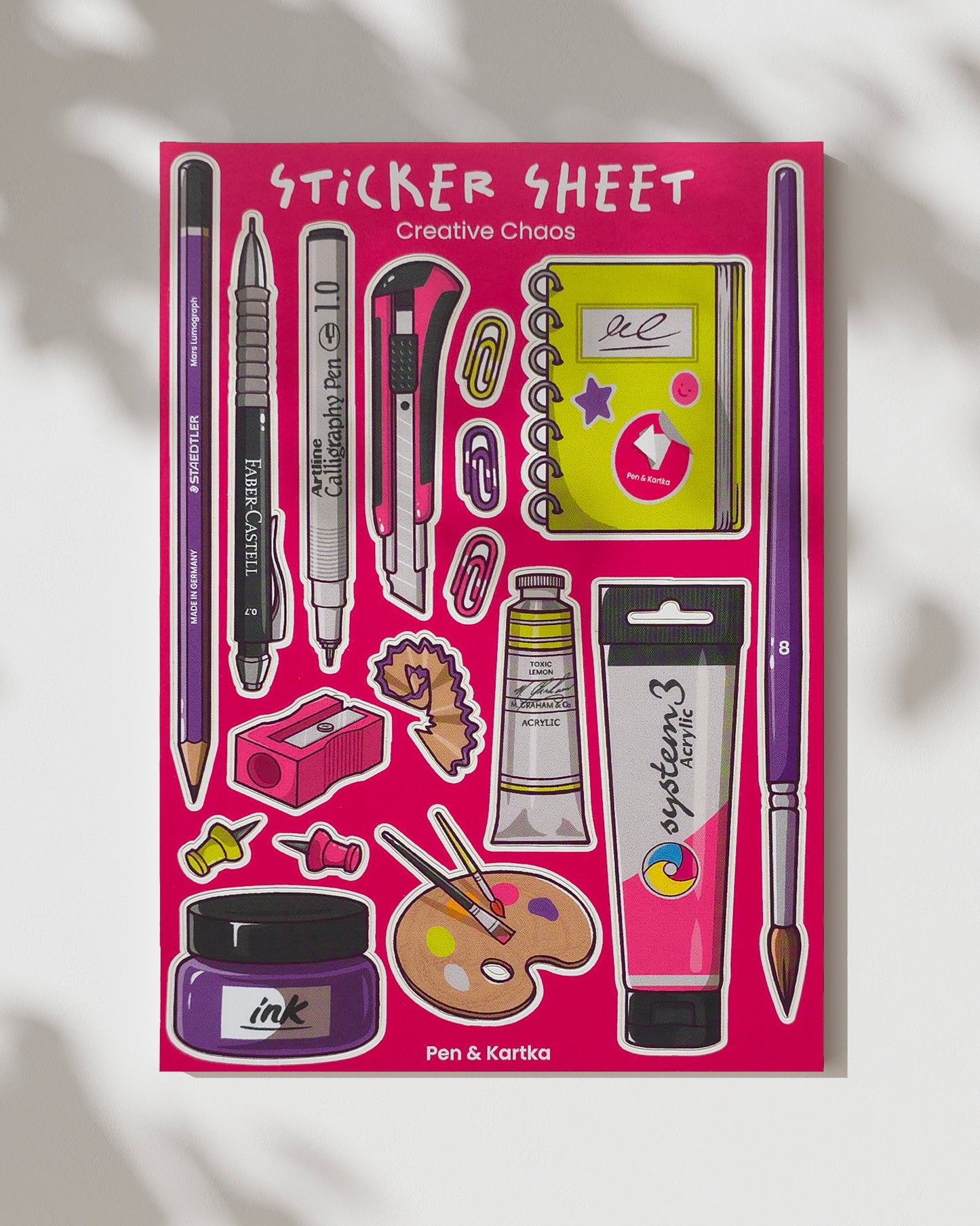 Sticker Sheet - CREATIVE CHAOS