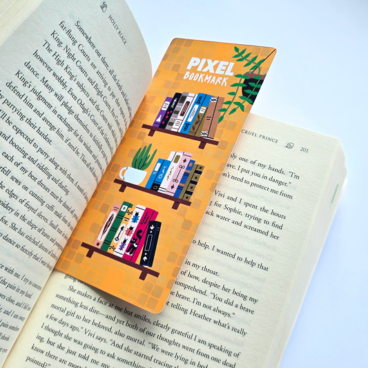 Pixel Bookmark - YELLOW