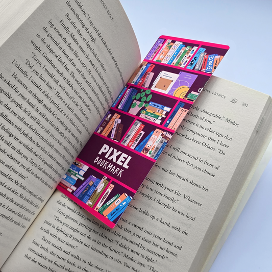 Pixel Bookmark - PINK