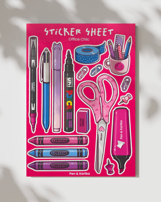 Sticker Sheet - OFFICE CHIC