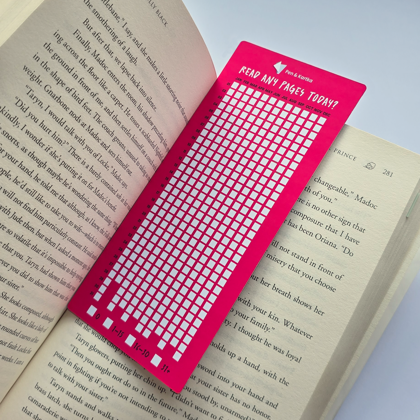 Pixel Bookmark - PINK