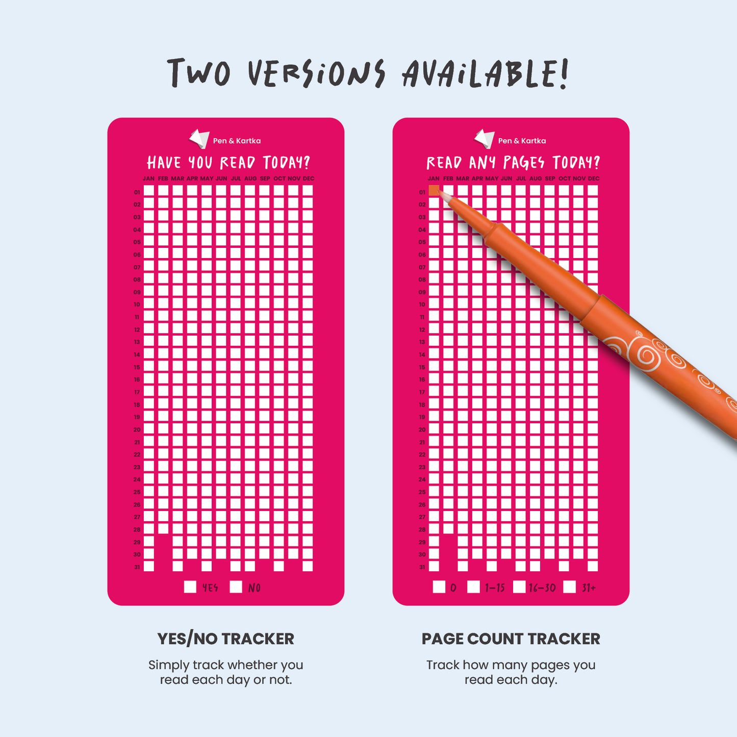 Pixel Bookmark - PINK