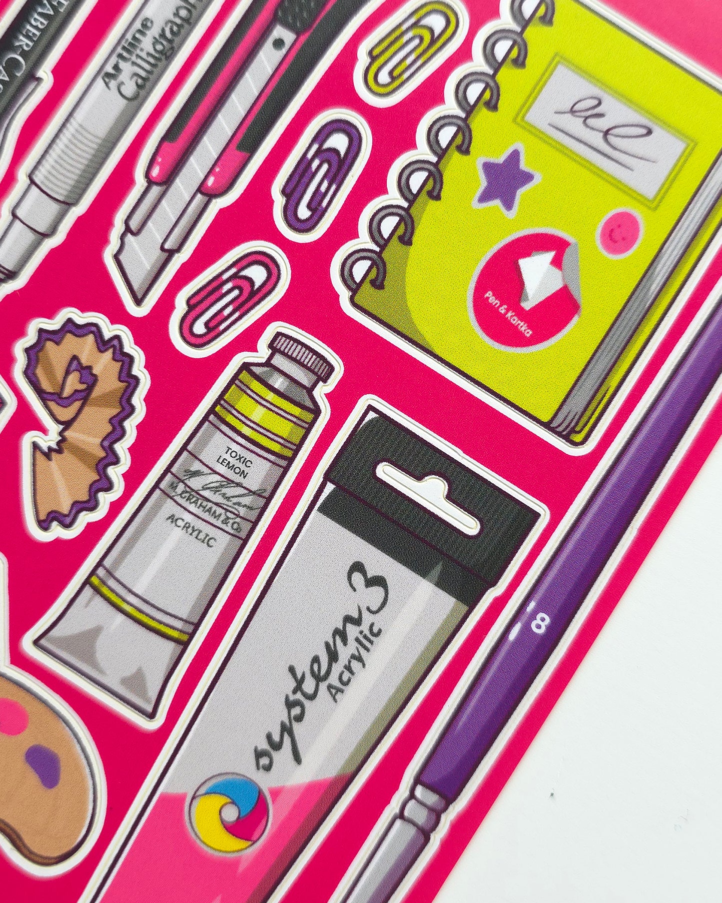 Sticker Sheet - CREATIVE CHAOS