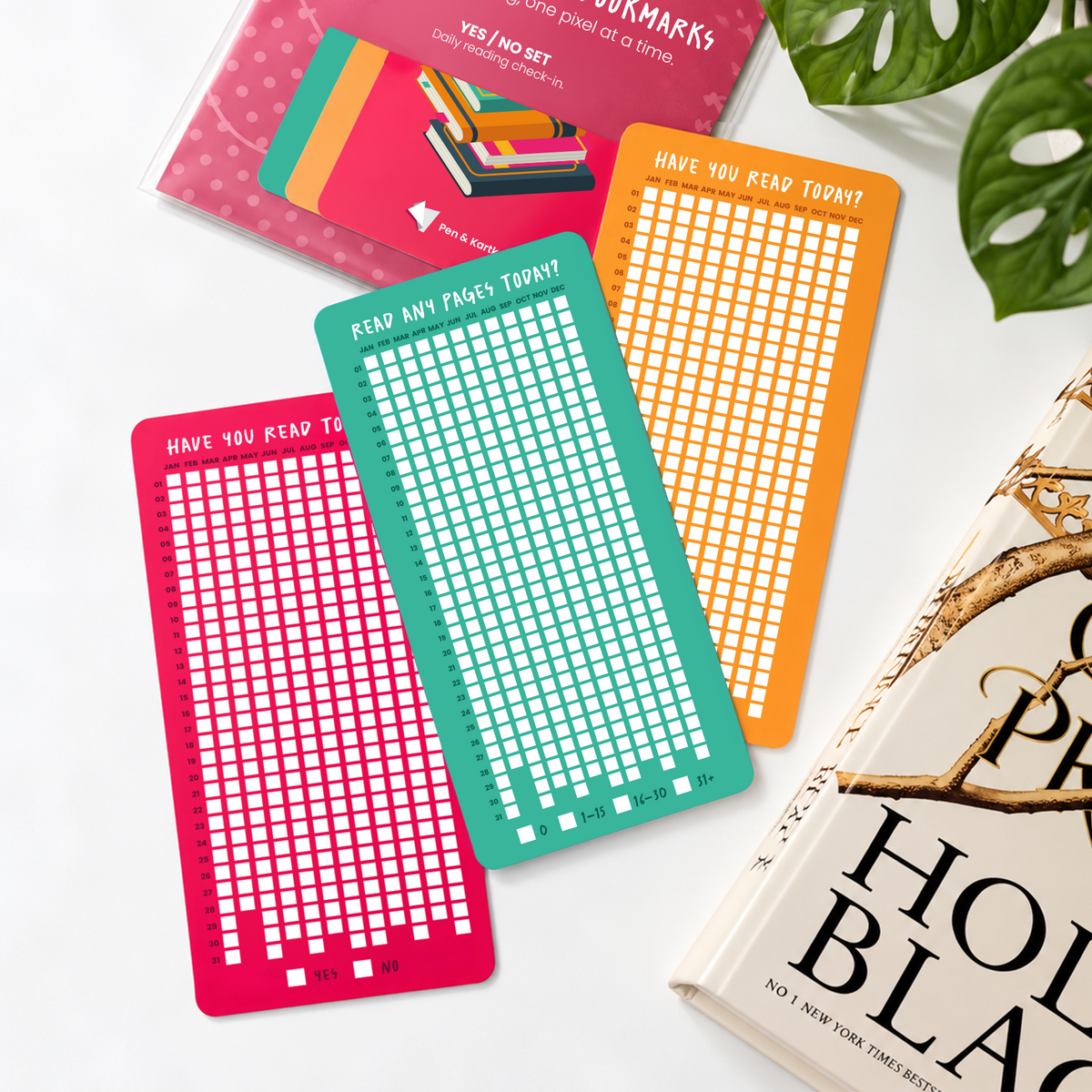 Reading Tracker Bookmarks