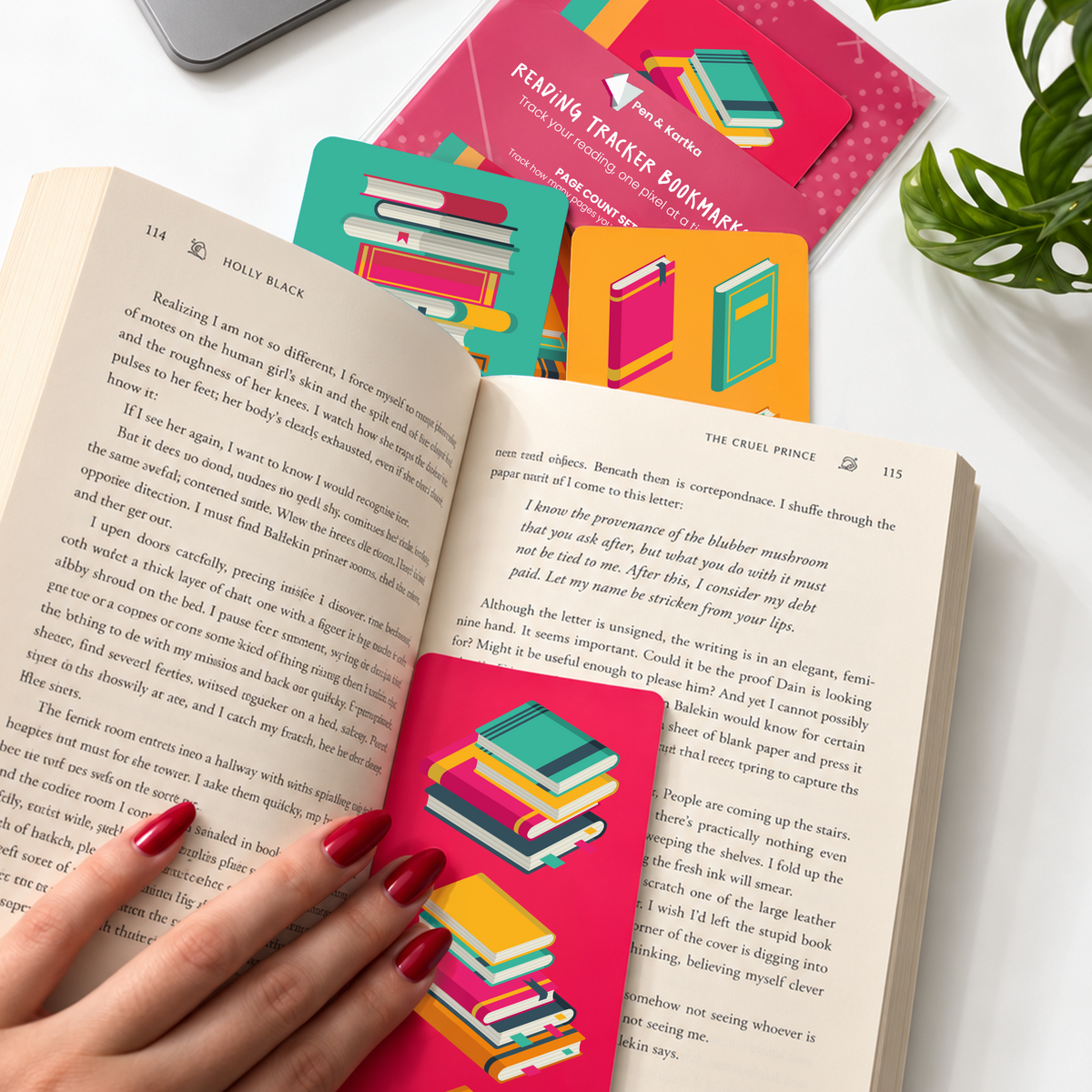 Reading Tracker Bookmarks