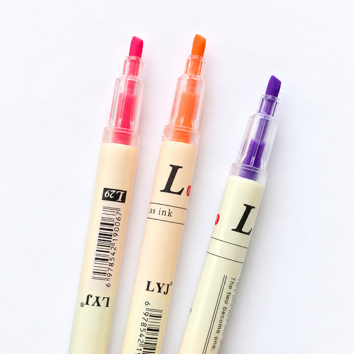 Dual-Tip Highlighter Pens