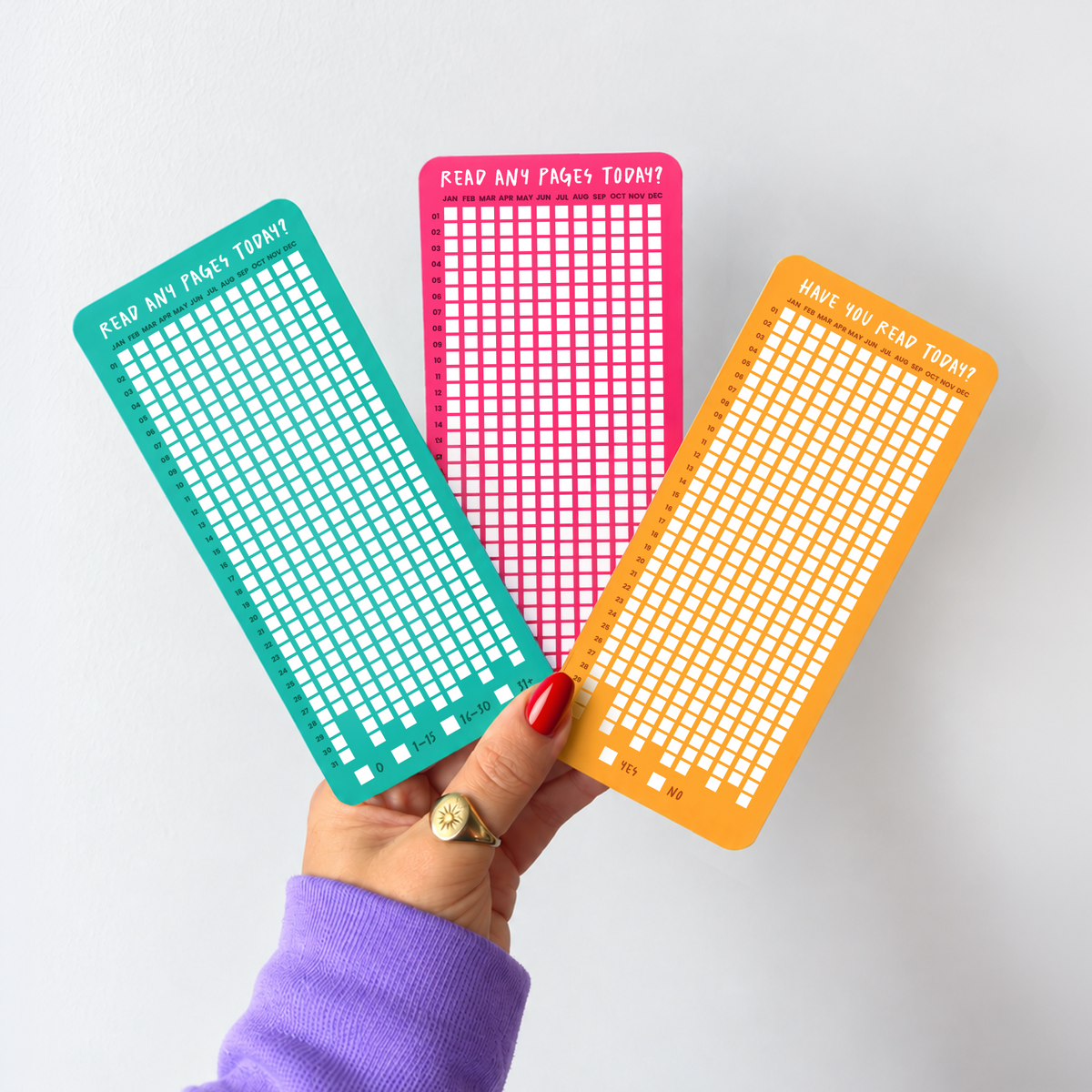 Reading Tracker Bookmarks