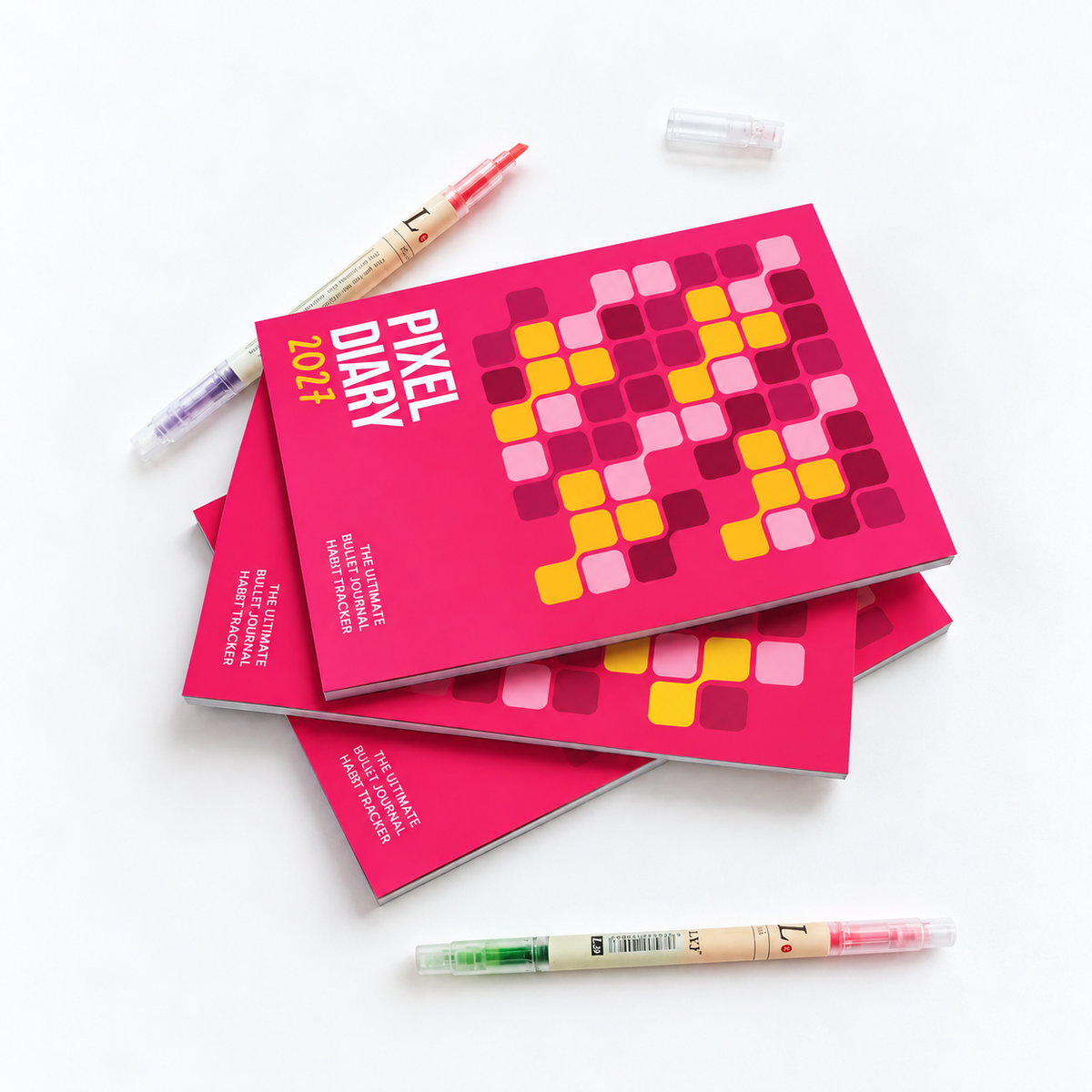 Pixel Diary Bundle - THREE PACK