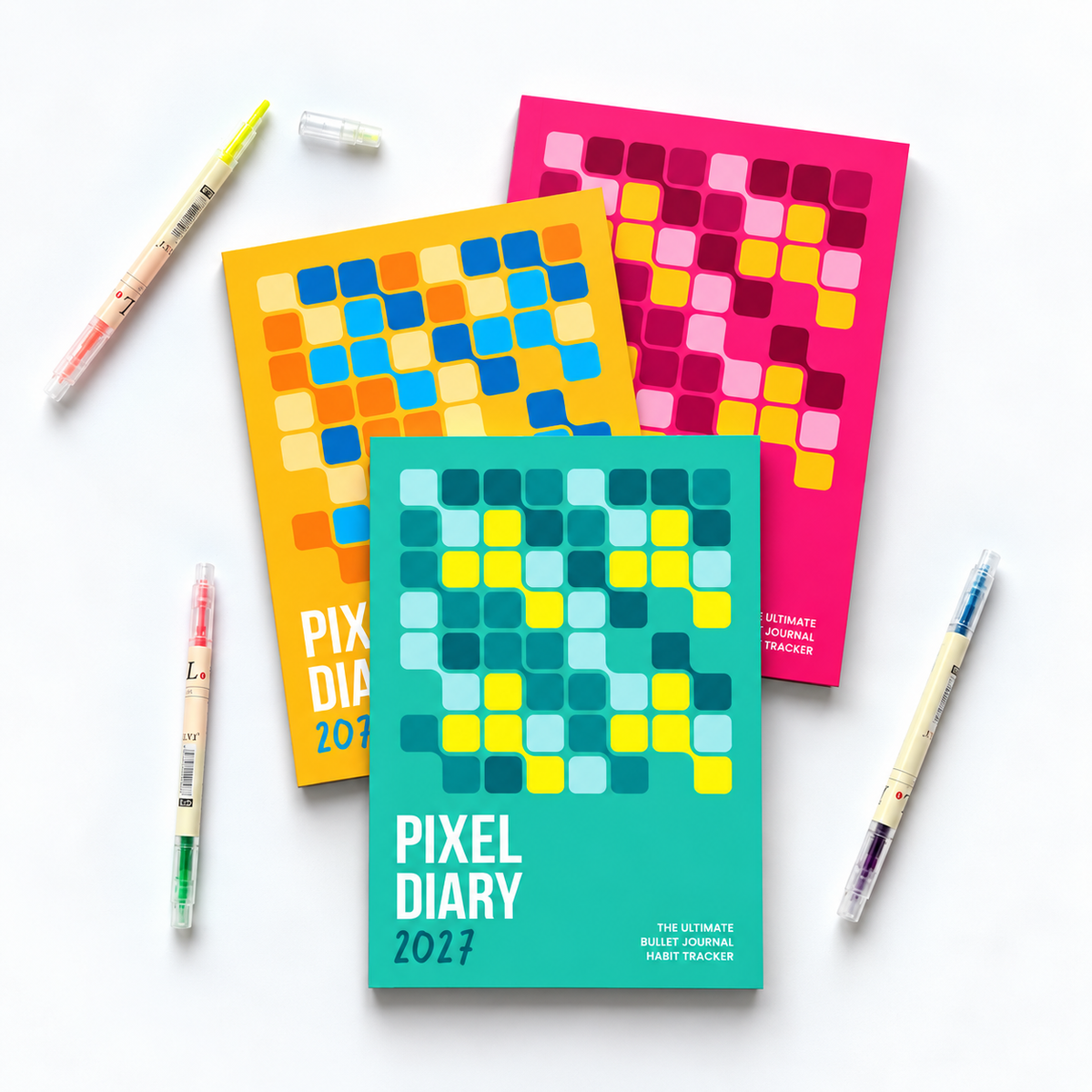 Pixel Diary Bundle - TWO PACK