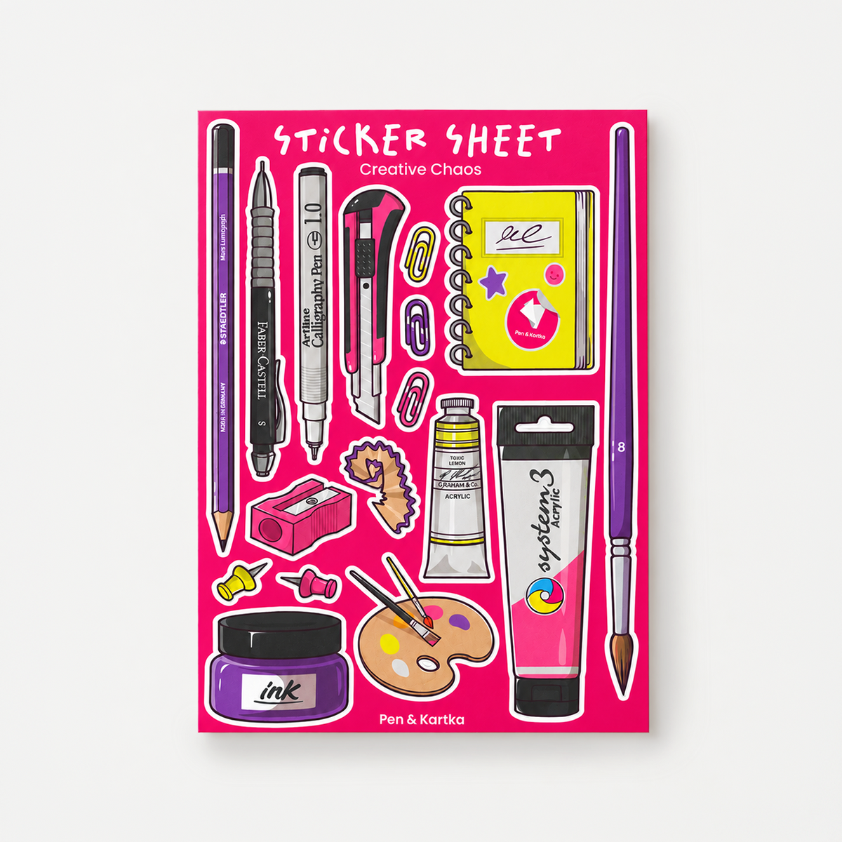 Sticker Sheet - CREATIVE CHAOS