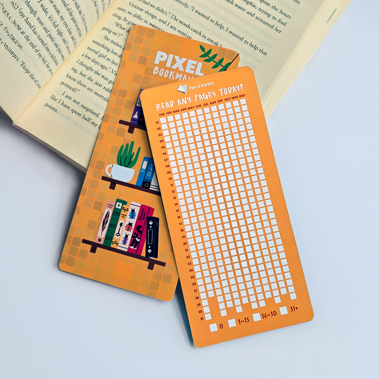 Pixel Bookmark - YELLOW